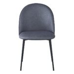 COSMO ΚΑΡΕΚΛΑ ΓΚΡΙ ΣΚΟΥΡΟ 49x54.5x84 03-1106 - Image 8