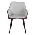 VISITOR ΚΑΡΕΚΛΑ BEIGE TABAC 57.5x57x87 03-1108 - Image 8