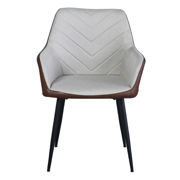 VISITOR ΚΑΡΕΚΛΑ BEIGE TABAC 57.5x57x87 03-1108 - Image 8