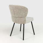 SAHARA ΚΑΡΕΚΛΑ ΓΚΡΙ ΑΝΟΙΧΤΟ ΜΑΥΡΟ 53x60x83cm 03-1147 - Image 5