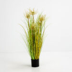 SUNNY FLOWER ΦΥΤΟ ΤΕΧΝΗΤΟ ΣΕ ΓΛΑΣΤΡΑ 70cm PVC ΠΡΑΣΙΝΟ 031330 - Image 5