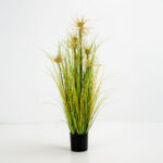 SUNNY FLOWER ΦΥΤΟ ΤΕΧΝΗΤΟ ΣΕ ΓΛΑΣΤΡΑ 90cm PVC ΠΡΑΣΙΝΟ 031331 - Image 2