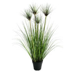 HEAD BAMBOO ΦΥΤΟ ΤΕΧΝΗΤΟ ΣΕ ΓΛΑΣΤΡΑ 95cm PVC ΠΡΑΣΙΝΟ 031335 - Image 2