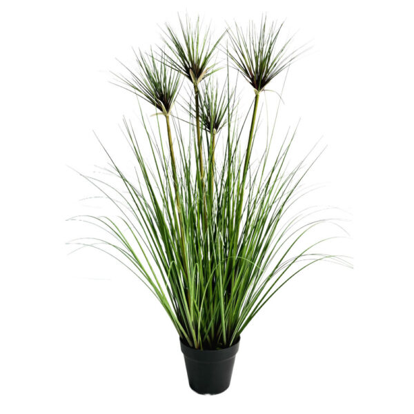 HEAD BAMBOO ΦΥΤΟ ΤΕΧΝΗΤΟ ΣΕ ΓΛΑΣΤΡΑ 95cm PVC ΠΡΑΣΙΝΟ 031335 - Image 2