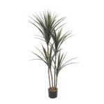 YUCCA ΔΕΝΤΡΟ ΤΕΧΝΗΤΟ ΣΕ ΓΛΑΣΤΡΑ 130cm PE ΠΡΑΣΙΝΟ 032219