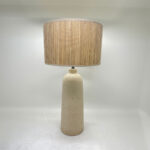 ZED ΦΩΤΙΣΤΙΚΟ ΕΠΙΤΡΑΠΕΖΙΟ 15x15x65cm ΚΕΡΑΜΙΚΟ ΜΠΕΖ BAMBOO ΦΥΣΙΚΟ 032355 - Image 5