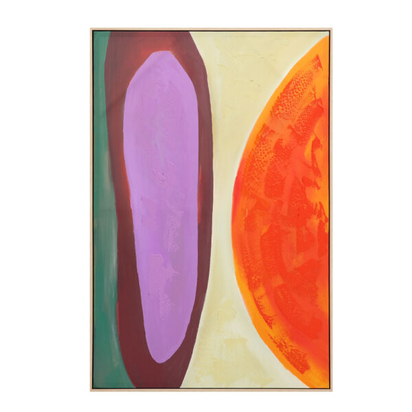 GEO DREAM A ΠΙΝΑΚΑΣ ΔΙΑΚΟΣΜΗΤΙΚΟΣ ΜΕ ΚΟΡΝΙΖΑ 80x120x4cm ΚΑΜΒΑΣ ΠΟΛΥΧΡΩΜΟ ΞΥΛΟ ΦΥΣΙΚΟ 034227 - Image 3