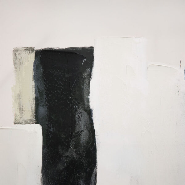 SANS FRONT ΠΙΝΑΚΑΣ ΔΙΑΚΟΣΜΗΤΙΚΟΣ ΜΕ ΚΟΡΝΙΖΑ 100x100x4cm ΚΑΜΒΑΣ ΜΠΕΖ ΛΕΥΚΟ ΜΑΥΡΟ ΞΥΛΟ ΦΥΣΙΚΟ 034235 - Image 7