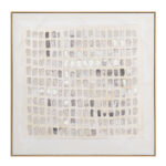 SIMPLICIT ΠΙΝΑΚΑΣ ΔΙΑΚΟΣΜΗΤΙΚΟΣ ΜΕ ΚΟΡΝΙΖΑ 100x100x4cm ΚΑΜΒΑΣ ΜΠΕΖ ΚΑΦΕ ΞΥΛΟ ΦΥΣΙΚΟ 034236 - Image 6