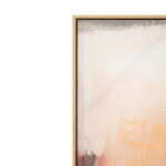 WARM ROOT ΠΙΝΑΚΑΣ ΔΙΑΚΟΣΜΗΤΙΚΟΣ ΜΕ ΚΟΡΝΙΖΑ 100x100x4cm ΚΑΜΒΑΣ TERRACOTTA ΜΠΕΖ ΚΑΦΕ ΞΥΛΟ ΦΥΣΙΚΟ 034237 - Image 6