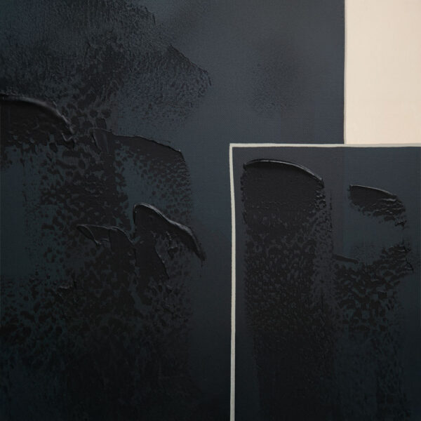 VISUELLE ΠΙΝΑΚΑΣ ΔΙΑΚΟΣΜΗΤΙΚΟΣ ΜΕ ΚΟΡΝΙΖΑ 90x120x4cm ΚΑΜΒΑΣ ΜΠΕΖ ΜΑΥΡΟ ΞΥΛΟ ΦΥΣΙΚΟ 034241 - Image 7