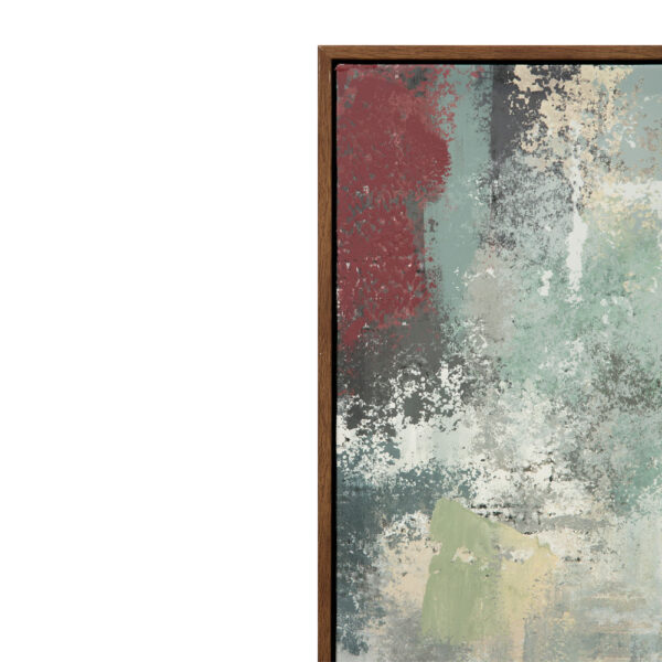 ASTRATTO ΠΙΝΑΚΑΣ ΔΙΑΚΟΣΜΗΤΙΚΟΣ ΜΕ ΚΟΡΝΙΖΑ 90x120x4cm ΚΑΜΒΑΣ ΠΟΛΥΧΡΩΜΟ ΞΥΛΟ ΦΥΣΙΚΟ 034244 - Image 6