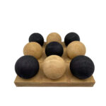 TRILIZA ΔΙΑΚΟΣΜΗΤΙΚΟ 25.5x25.5x9.5cm POLYRESIN ΦΥΣΙΚΟ ΜΑΥΡΟ 034264