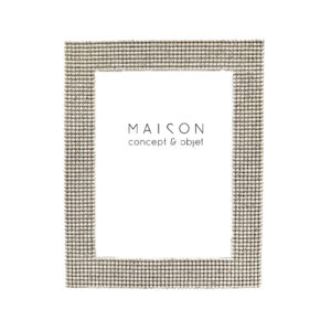 LINEAR ΚΟΡΝΙΖΑ 20x1.8x25cm POLYRESIN OFF WHITE ΓΥΑΛΙ 034275