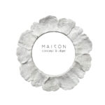 EUVRE ΚΟΡΝΙΖΑ 20x2.5x20cm POLYRESIN ΑΣΠΡΟ ΓΥΑΛΙ 034299