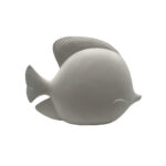 FLUX S ΔΙΑΚΟΣΜΗΤΙΚΟ ΨΑΡΙ 26x9x22cm POLYRESIN ΑΣΠΡΟ 034303