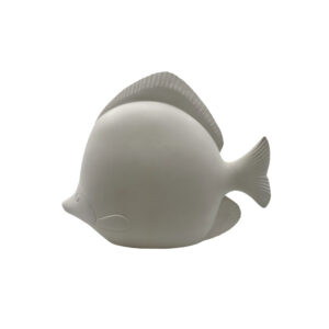 FLUX L ΔΙΑΚΟΣΜΗΤΙΚΟ ΨΑΡΙ 35x11x26cm POLYRESIN ΑΣΠΡΟ 034304