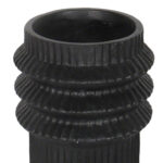 HELIX ΒΑΖΟ 25.5x25.5x42.5cm MgO ΜΑΥΡΟ 034653 - Image 3