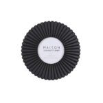 OROS ΚΟΡΝΙΖΑ 20x1.5x20cm MDF ΜΑΥΡΟ ΓΥΑΛΙ 034655 - Image 2