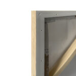 THALEA I ΠΙΝΑΚΑΣ ΔΙΑΚΟΣΜΗΤΙΚΟΣ ΜΕ ΚΟΡΝΙΖΑ 82.6x4.3x122.6cm ΚΑΜΒΑΣ ΠΟΛΥΧΡΩΜΟ PS 034680 - Image 4