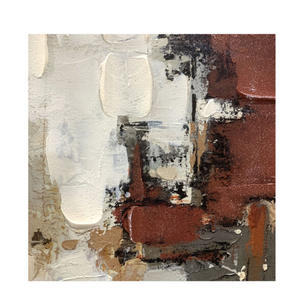 OMBRA I ΠΙΝΑΚΑΣ ΔΙΑΚΟΣΜΗΤΙΚΟΣ ΜΕ ΚΟΡΝΙΖΑ 82.6x4.3x82.6cm ΚΑΜΒΑΣ ΠΟΛΥΧΡΩΜΟ PS 034683 - Image 2