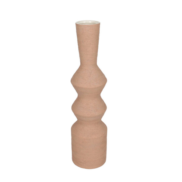 VIRELIA ΒΑΖΟ 15x15x60cm ΚΕΡΑΜΙΚΟ TERRACOTTA ΑΝΟΙΧΤΟ 034728 - Image 2