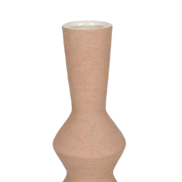VIRELIA ΒΑΖΟ 15x15x60cm ΚΕΡΑΜΙΚΟ TERRACOTTA ΑΝΟΙΧΤΟ 034728 - Image 3