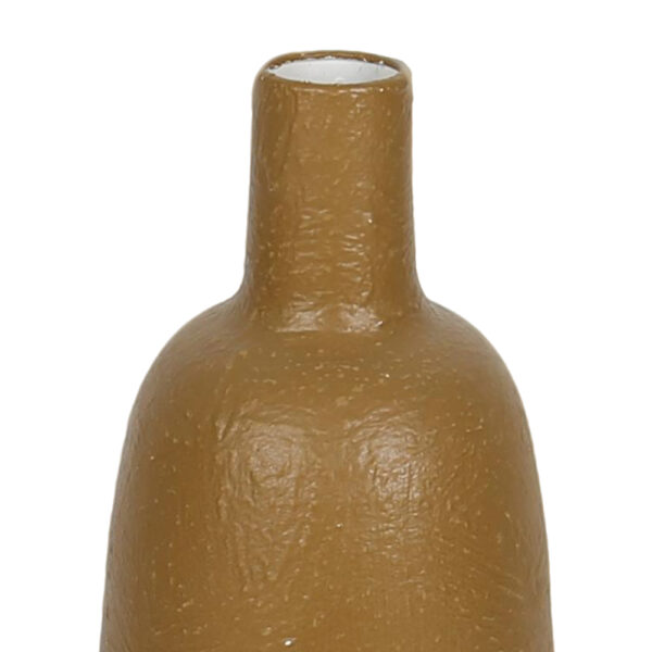 AERIS ΒΑΖΟ 20x60.5cm ΜΕΤΑΛΛΟ ΚΑΦΕ 034731 - Image 3