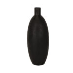 AIVA ΒΑΖΟ 23x23x61cm MgO ΜΑΥΡΟ 034736 - Image 2