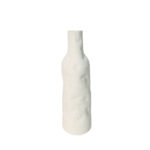 ORENDA ΒΑΖΟ 14.3x14.3x43.7cm ΚΕΡΑΜΙΚΟ ΛΕΥΚΟ 034740 - Image 2