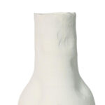 ORENDA ΒΑΖΟ 14.3x14.3x43.7cm ΚΕΡΑΜΙΚΟ ΛΕΥΚΟ 034740 - Image 3