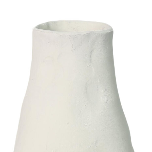 ELOURA ΒΑΖΟ 15.2x15.2x35.7cm ΚΕΡΑΜΙΚΟ ΛΕΥΚΟ 034742 - Image 3