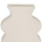 LUNO ΒΑΖΟ 18.5x8x27.5cm ΚΕΡΑΜΙΚΟ ΛΕΥΚΟ 034750 - Image 3