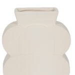 AYLA ΒΑΖΟ 17.2x7x27cm ΚΕΡΑΜΙΚΟ ΛΕΥΚΟ 034754 - Image 3