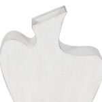 NIRA ΒΑΖΟ 26.5x8x30cm ΜΕΤΑΛΛΟ ΛΕΥΚΟ 034755 - Image 3