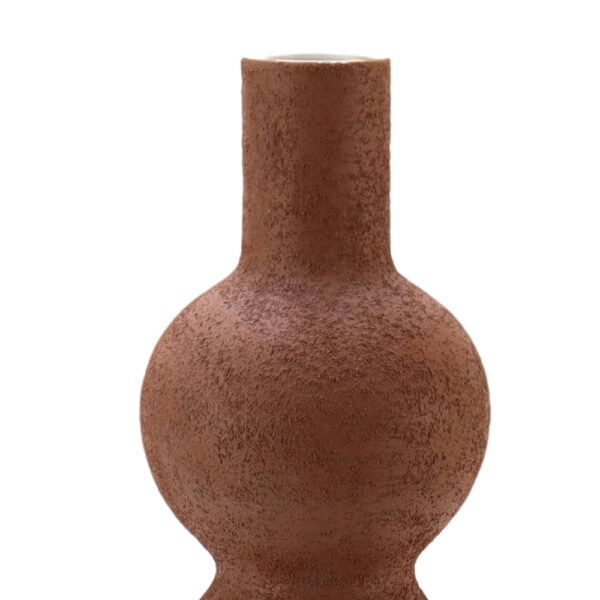 STELLAR ΒΑΖΟ 15.5x15.5x51cm ΚΕΡΑΜΙΚΟ TERRACOTTA 034762 - Image 3