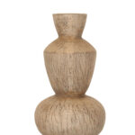 AEON ΒΑΖΟ 25.5x25.5x71cm MgO ΓΚΡΙ ΑΝΤΙΚΕ ΑΝΟΙΧΤΟ 034768 - Image 3