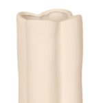 KERA ΒΑΖΟ 12x12x28cm ΚΕΡΑΜΙΚΟ ΛΕΥΚΟ 034777 - Image 3