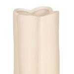 KERA ΒΑΖΟ 12x12x23cm ΚΕΡΑΜΙΚΟ ΛΕΥΚΟ 034778 - Image 3