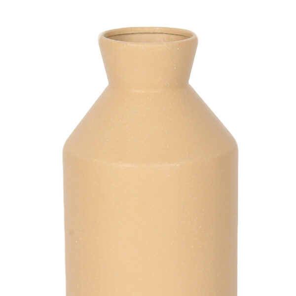 ELVO ΒΑΖΟ 18x18x56.5cm ΜΕΤΑΛΛΟ ΜΠΕΖ 034782 - Image 3