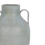 AMFORE ΒΑΖΟ 21x19x40cm ΜΕΤΑΛΛΟ ΓΚΡΙ ΜΠΛΕ 034803 - Image 3
