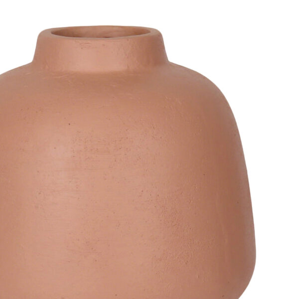 LINK ΒΑΖΟ 32x32x43cm MgO TERRACOTTA 034826 - Image 3
