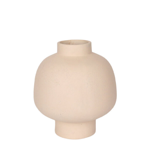 LINK ΒΑΖΟ 28.5x28.5x34cm MgO OFF WHITE 034827 - Image 2