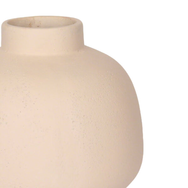 LINK ΒΑΖΟ 28.5x28.5x34cm MgO OFF WHITE 034827 - Image 3