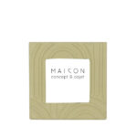 RAW ΚΟΡΝΙΖΑ 15.5x1.5x15.5cm MDF ΠΡΑΣΙΝΟ ΑΝΟΙΧΤΟ ΓΥΑΛΙ 034831 - Image 2
