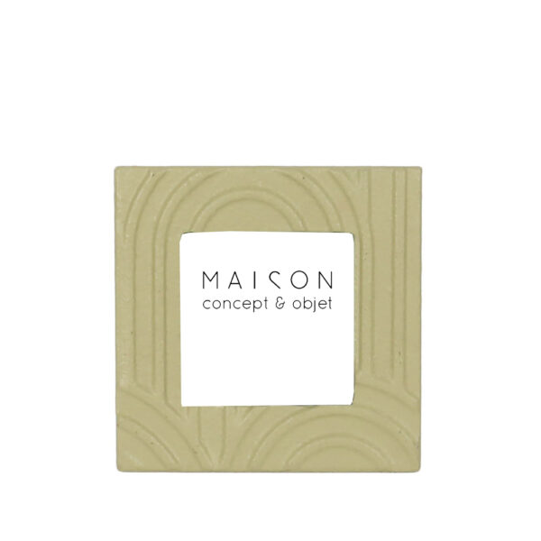 RAW ΚΟΡΝΙΖΑ 15.5x1.5x15.5cm MDF ΠΡΑΣΙΝΟ ΑΝΟΙΧΤΟ ΓΥΑΛΙ 034831 - Image 2