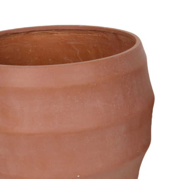 FLORRA ΚΑΣΠΩ SET 3ΤΜΧ 54.3x54.3x47.5cm MgO TERRACOTTA 034840 - Image 3