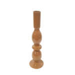CALM ΚΗΡΟΠΗΓΙΟ 8x8x29cm ΓΥΑΛΙ CARAMEL 035158 - Image 2