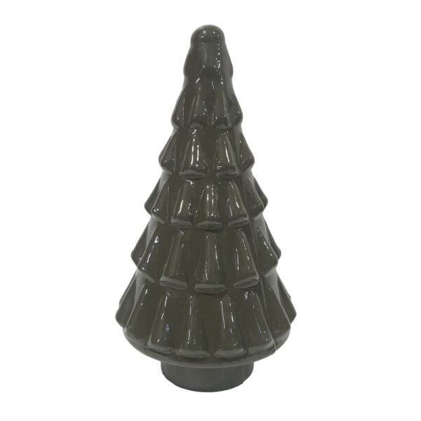 CRYSTAL ΧΡΙΣΤΟΥΓΕΝΝΙΑΤΙΚΟ ΔΙΑΚΟΣΜΗΤΙΚΟ ΔΕΝΤΡΟ 15x15x27cm ΓΥΑΛΙ ΠΡΑΣΙΝΟ 035169 - Image 2