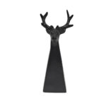 MONDEER ΧΡΙΣΤΟΥΓΕΝΝΙΑΤΙΚΟ ΔΙΑΚΟΣΜΗΤΙΚΟ ΤΑΡΑΝΔΟΣ 10x8.5x18.5cm ΑΛΟΥΜΙΝΙΟ ΚΑΦΕ ΣΚΟΥΡΟ 035202 - Image 2